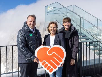 Gipfeltreffen des Tourismus am Dachstein